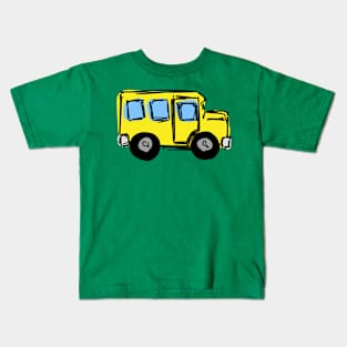 School Bus Kids T-Shirt